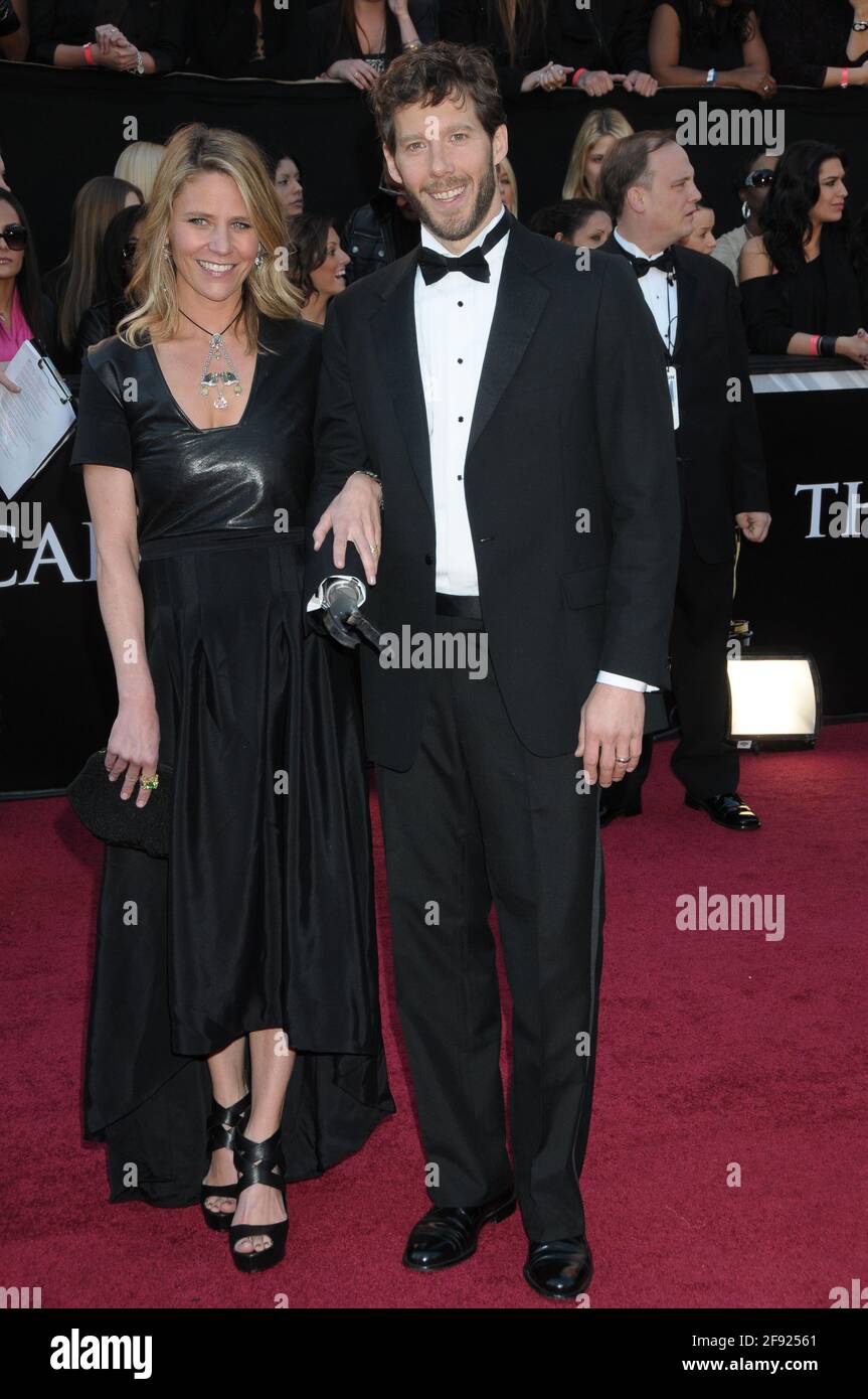 Aron Ralston,Jessica Trusty  at 83rd Annual Academy Awards held at the Kodak Theatre on February 27, 2011 in Los Angeles, Ca Stock Photo