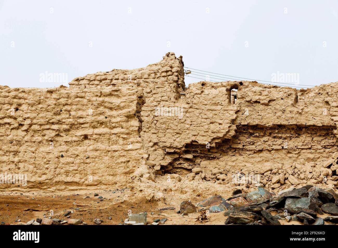 Old House in Yanbu Al Nakhl Historical Place, Saudi Arabia Stock Photo