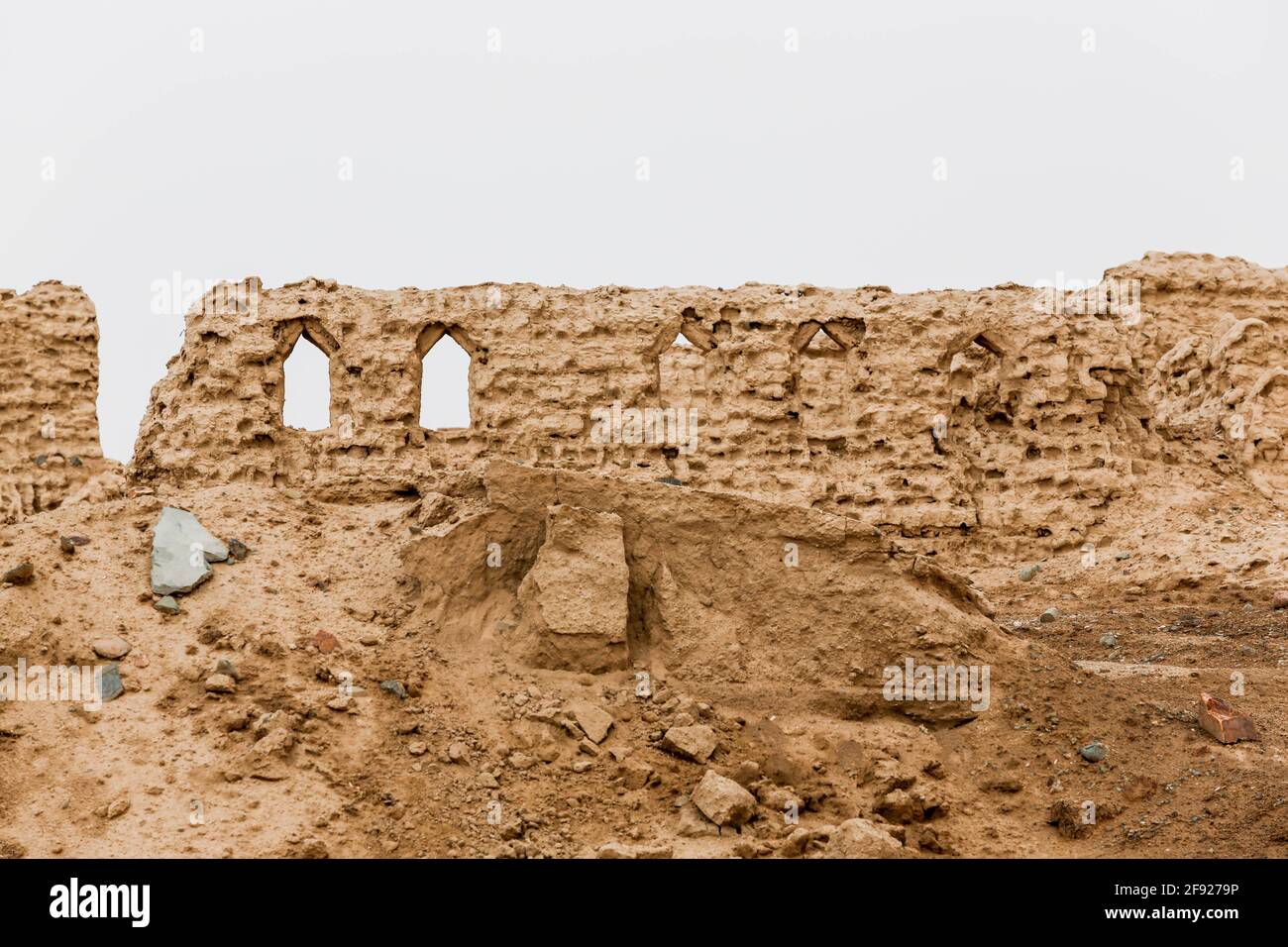 Old House in Yanbu Al Nakhl Historical Place, Saudi Arabia Stock Photo