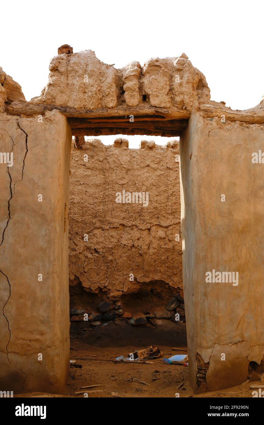Old House in Yanbu Al Nakhl Historical Place, Saudi Arabia Stock Photo