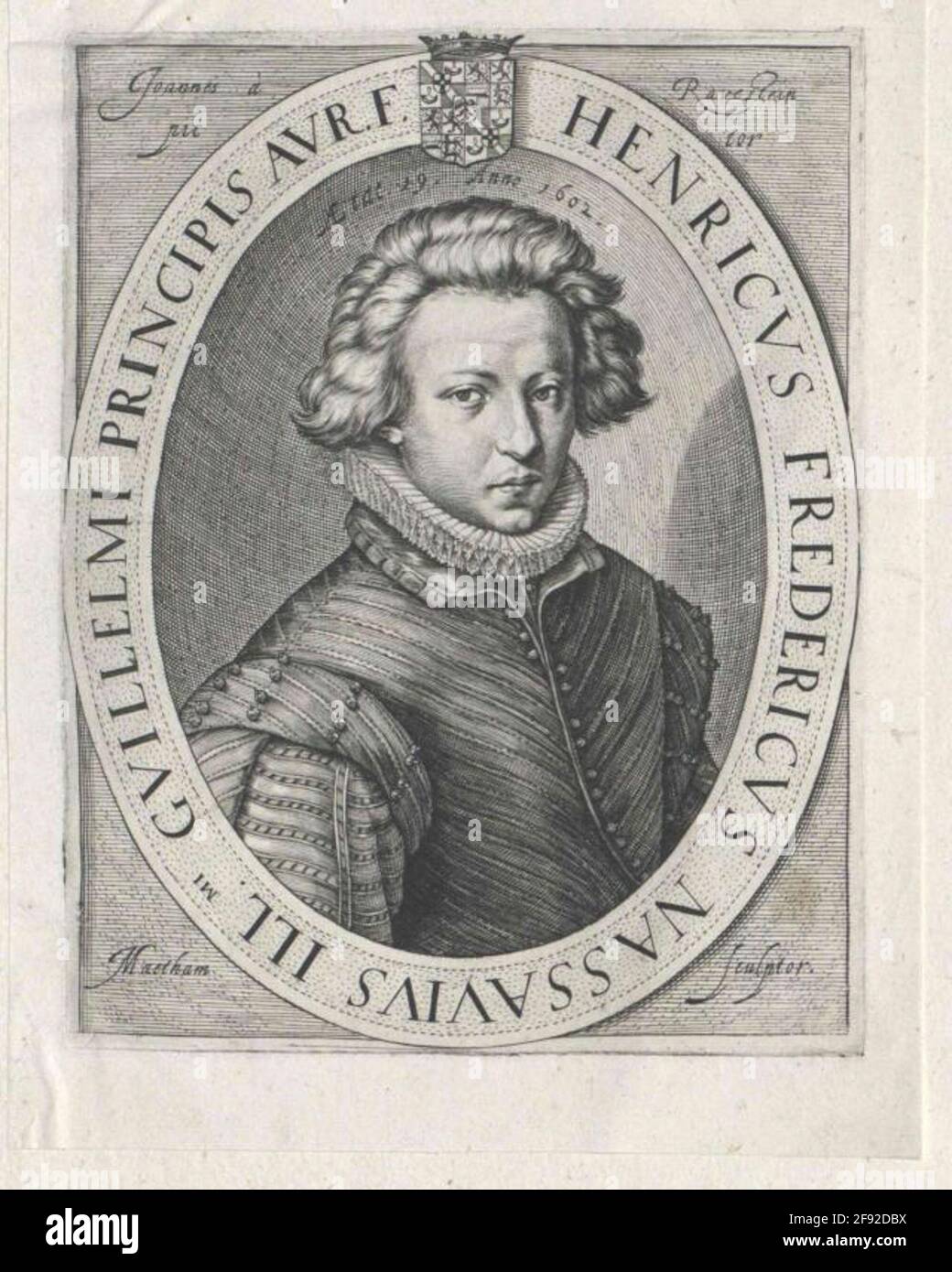Friedrich Heinrich, Prince of Orania, Count of Nassau in the 19th year
