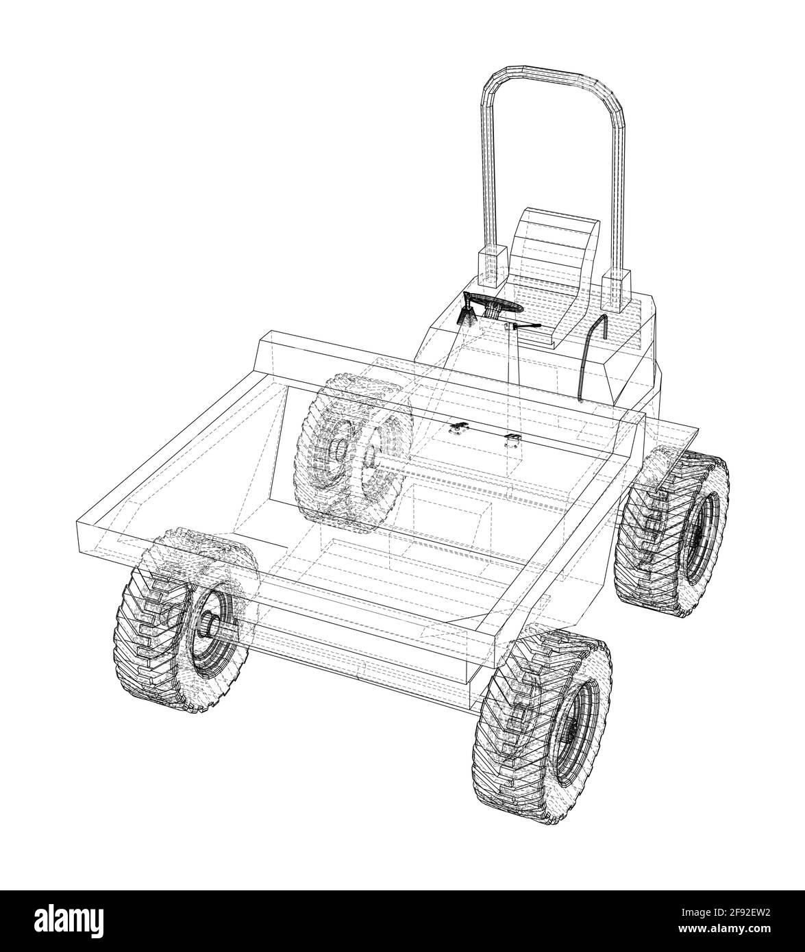Dumper Truck. Vector Stock Vector Image & Art - Alamy