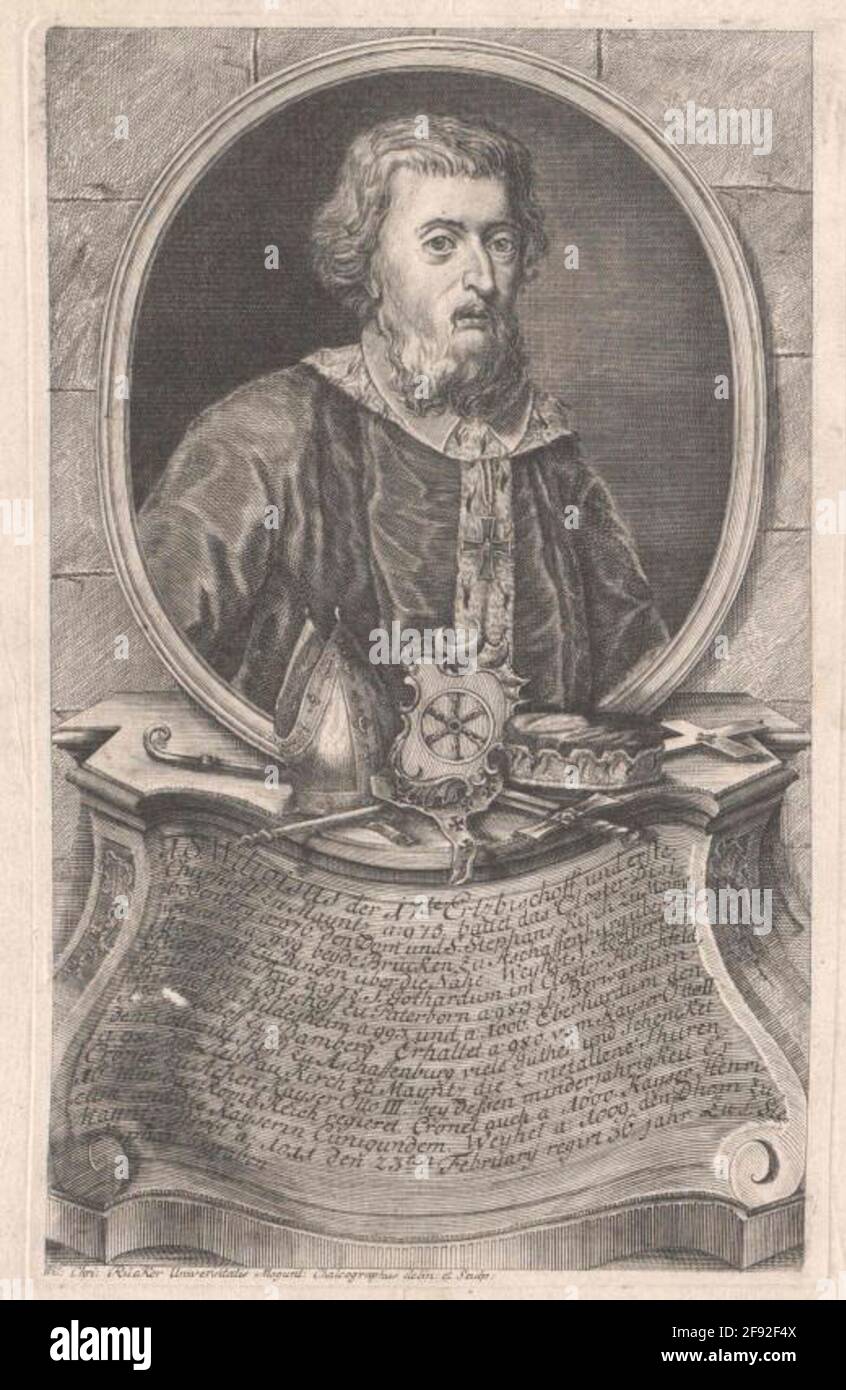Willigis, Archbishop of Mainz Stock Photo - Alamy