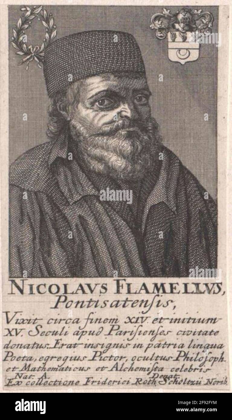 Flamel, Nicolas Stock Photo - Alamy