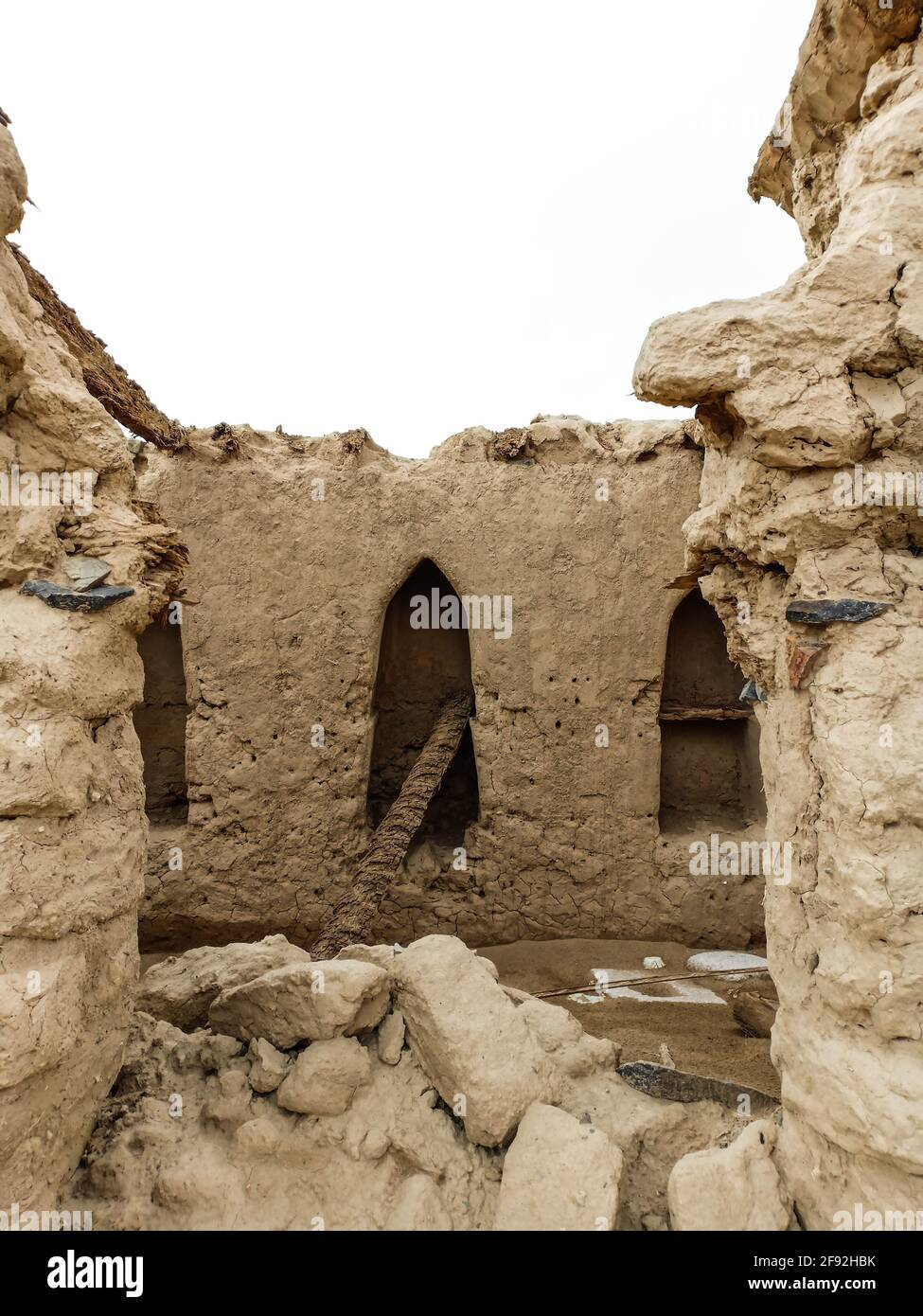 Old House in Yanbu Al Nakhl Historical Place, Saudi Arabia Stock Photo