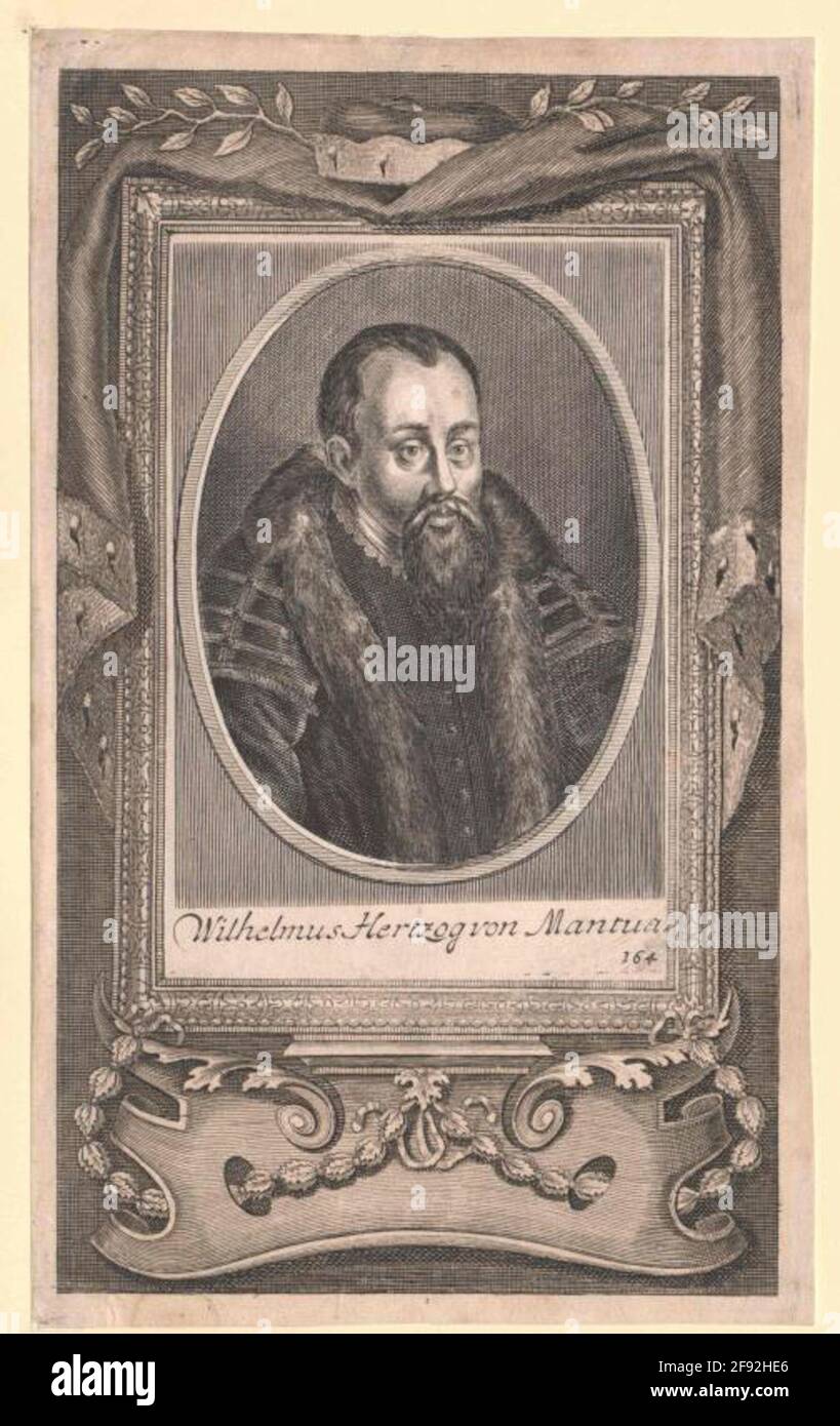 Wilhelm Gonzaga, Duke of Mantua Unknown artist Stock Photo Alamy