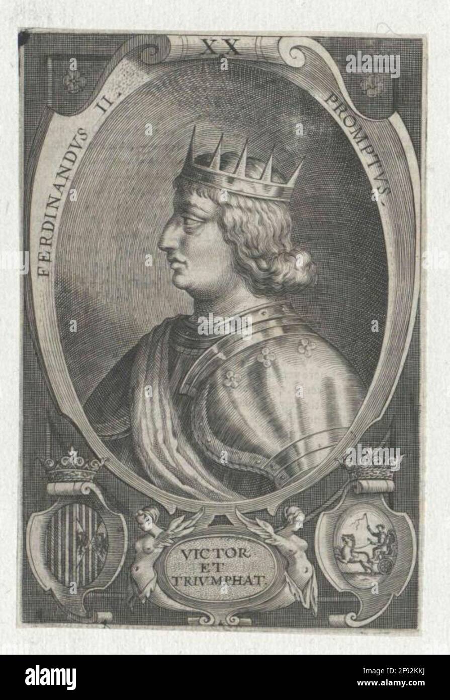 Ferdinand II., King of Naples Stock Photo - Alamy