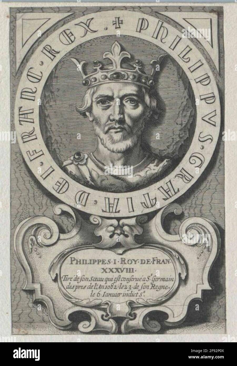 Philipp I, King of France Stock Photo Alamy