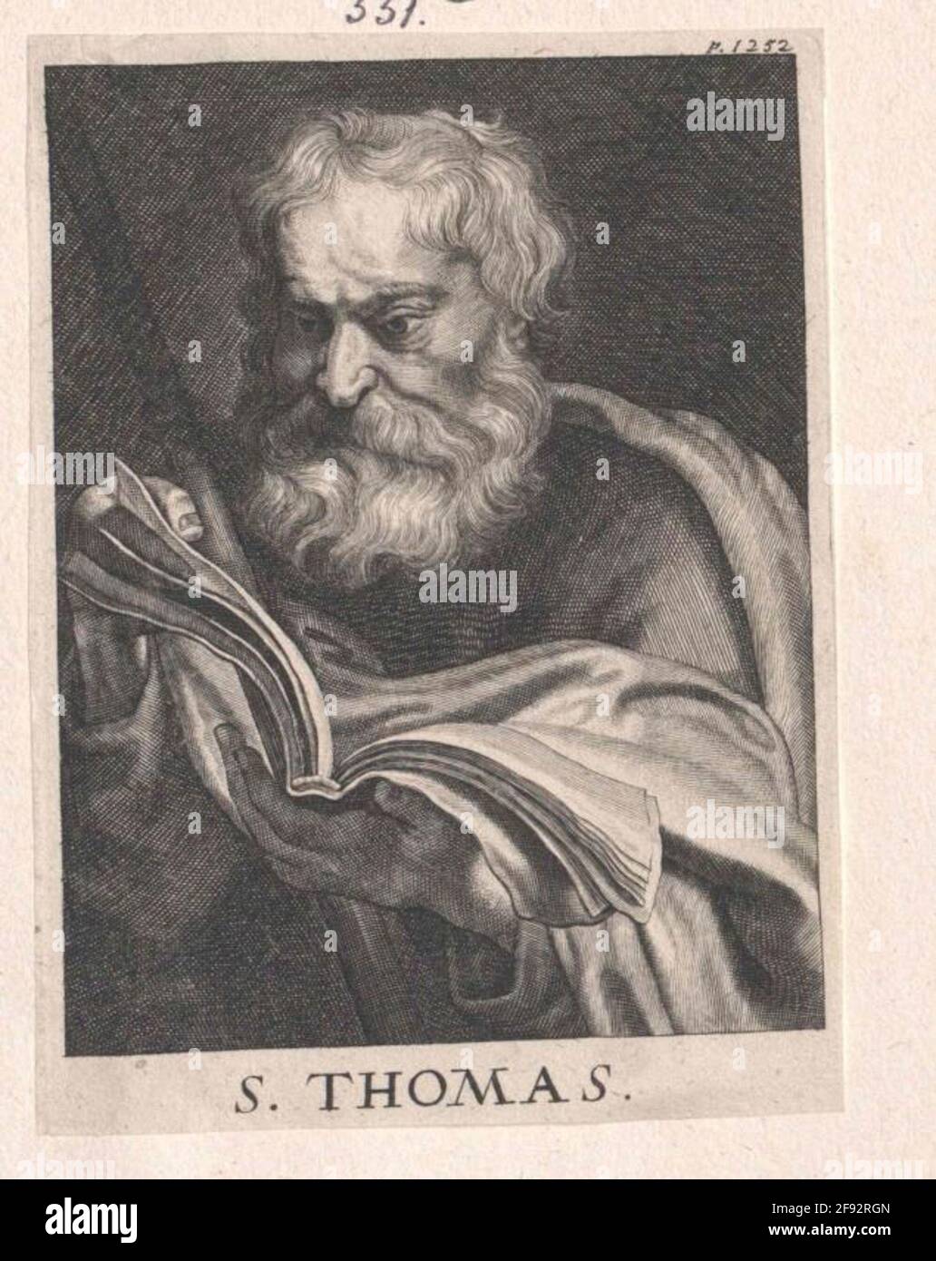 Thomas Holy Thomas, Holy Apostles Stock Photo - Alamy