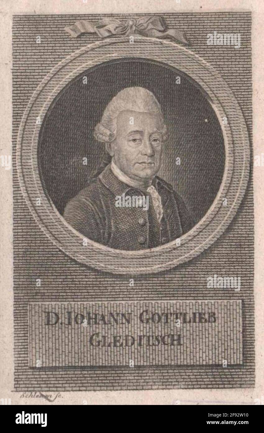 Gleditsch, Johann Gottlieb Stock Photo Alamy
