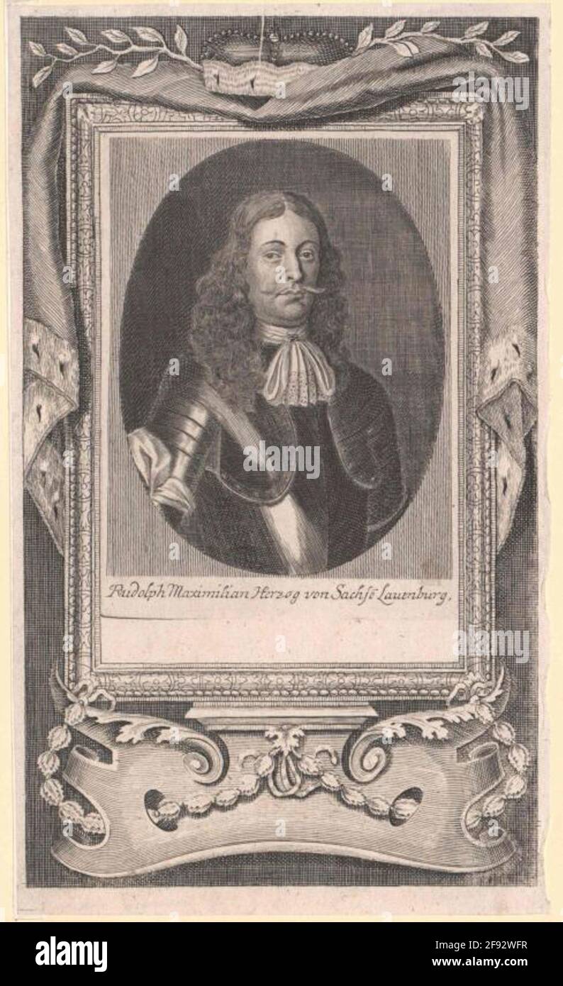 Rudolf Maximilian, Duke of SaxonyLauenburg Stock Photo Alamy