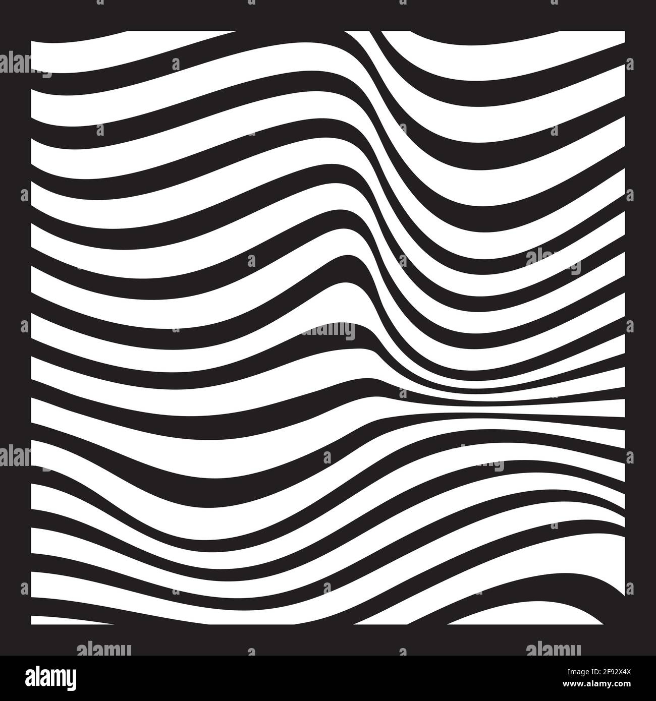 Abstract Geometric Background of Fluid Waves with Fashionable Striped ...
