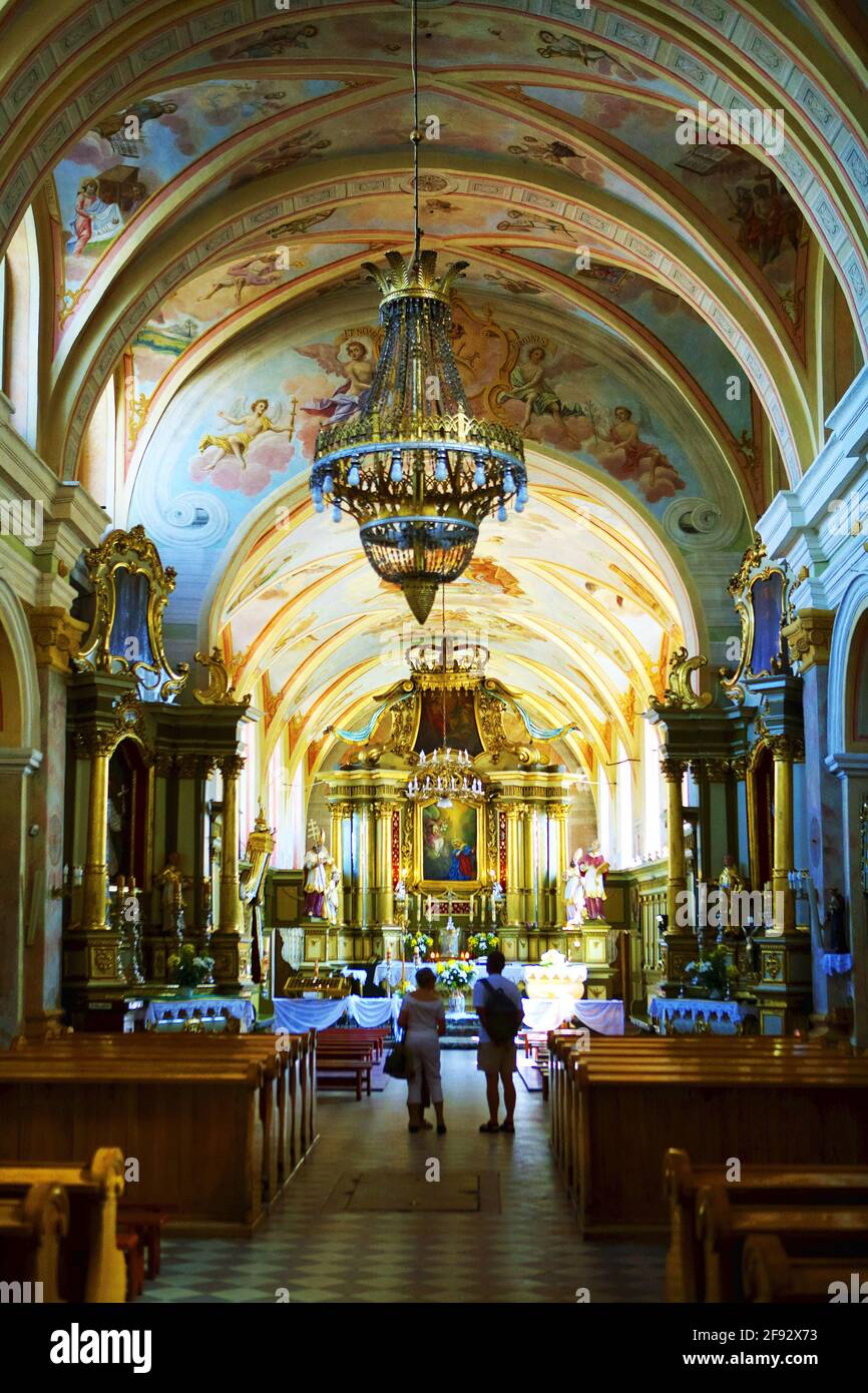 Poland, Skepe, monastery, Kuyavian-Pomeranian voivodeship. Stock Photo