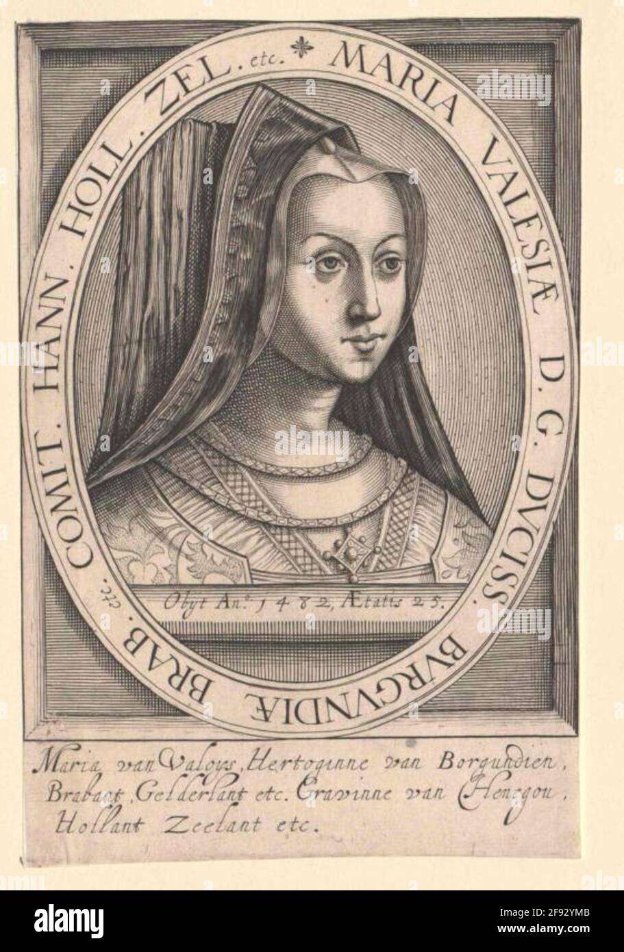 Maria von Burgundy Stock Photo Alamy