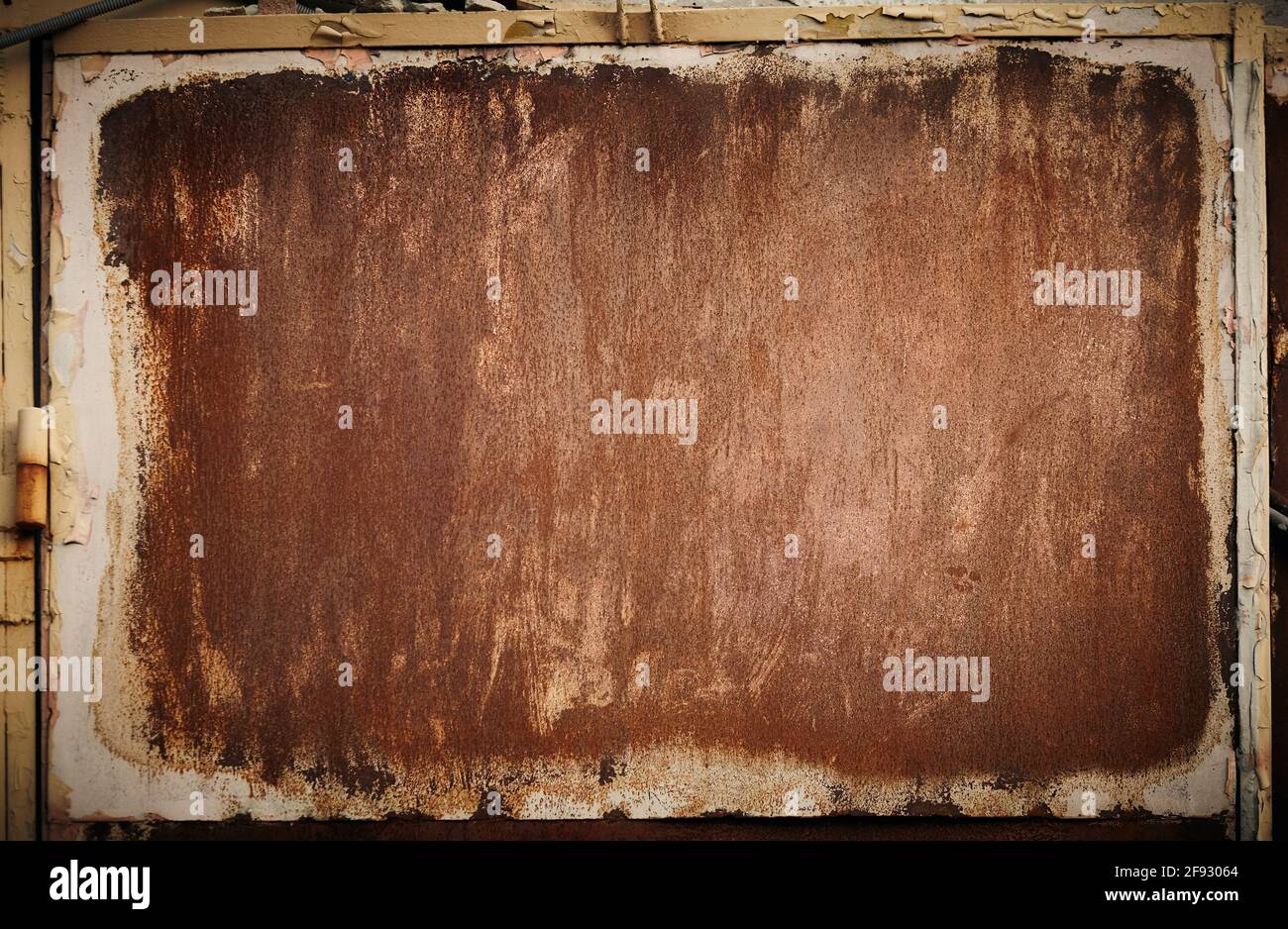 Old iron sheets rusty metal background Stock Photo