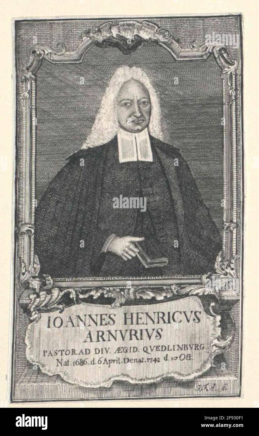 Arnurus, Johannes Heinrich. Stock Photo