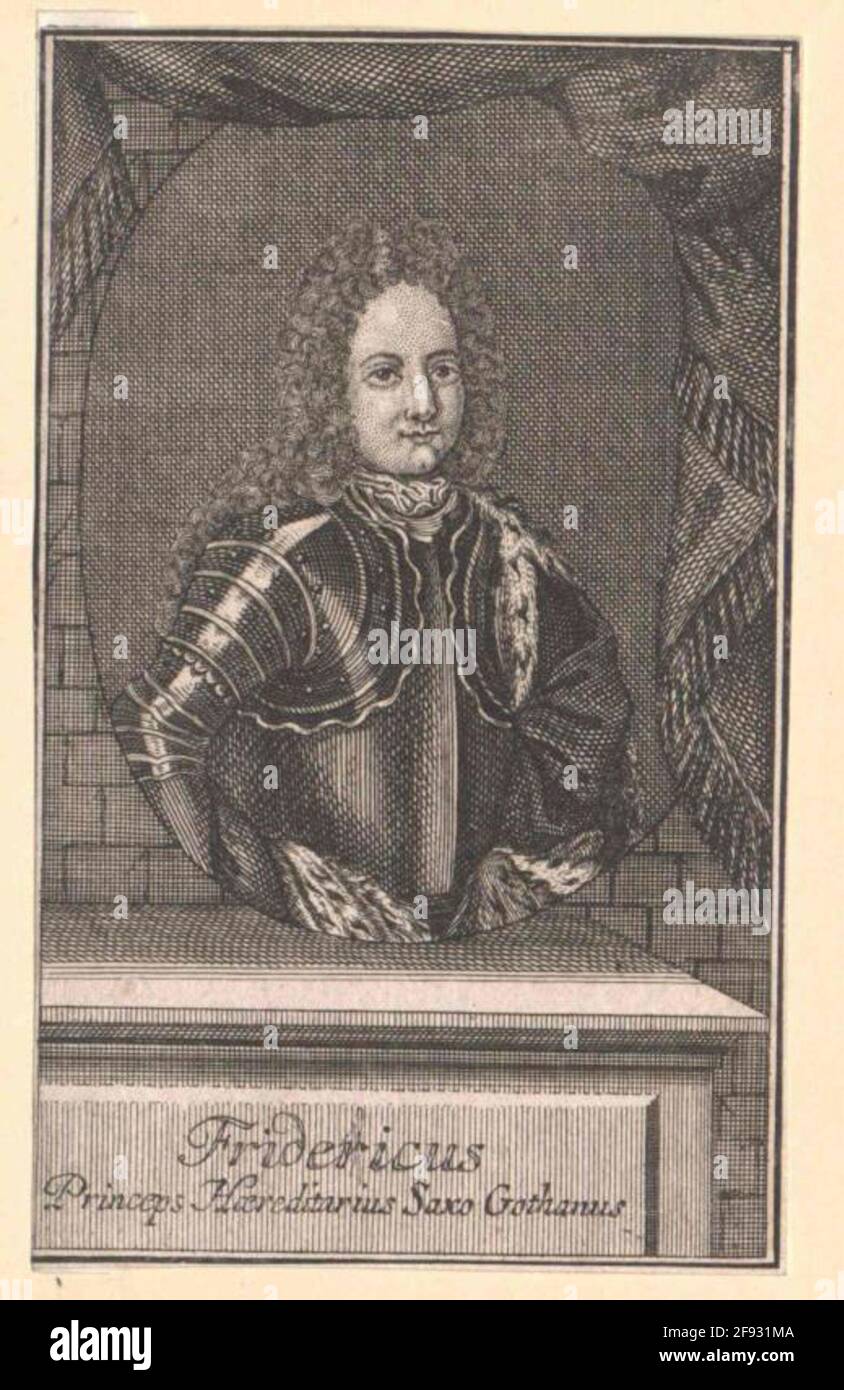 Friedrich III., Duke of SaxonyGotha Stock Photo Alamy