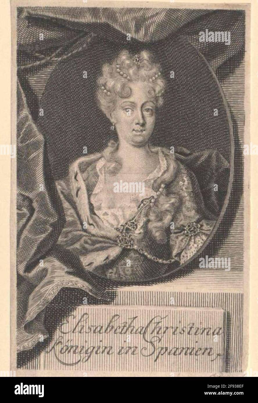 Elisabeth Christine, Princess of BraunschweigWolfenbüttel Stecher