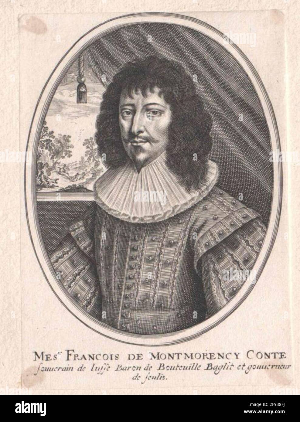 Bouteville, François de Montmorency Comte de. Stock Photo