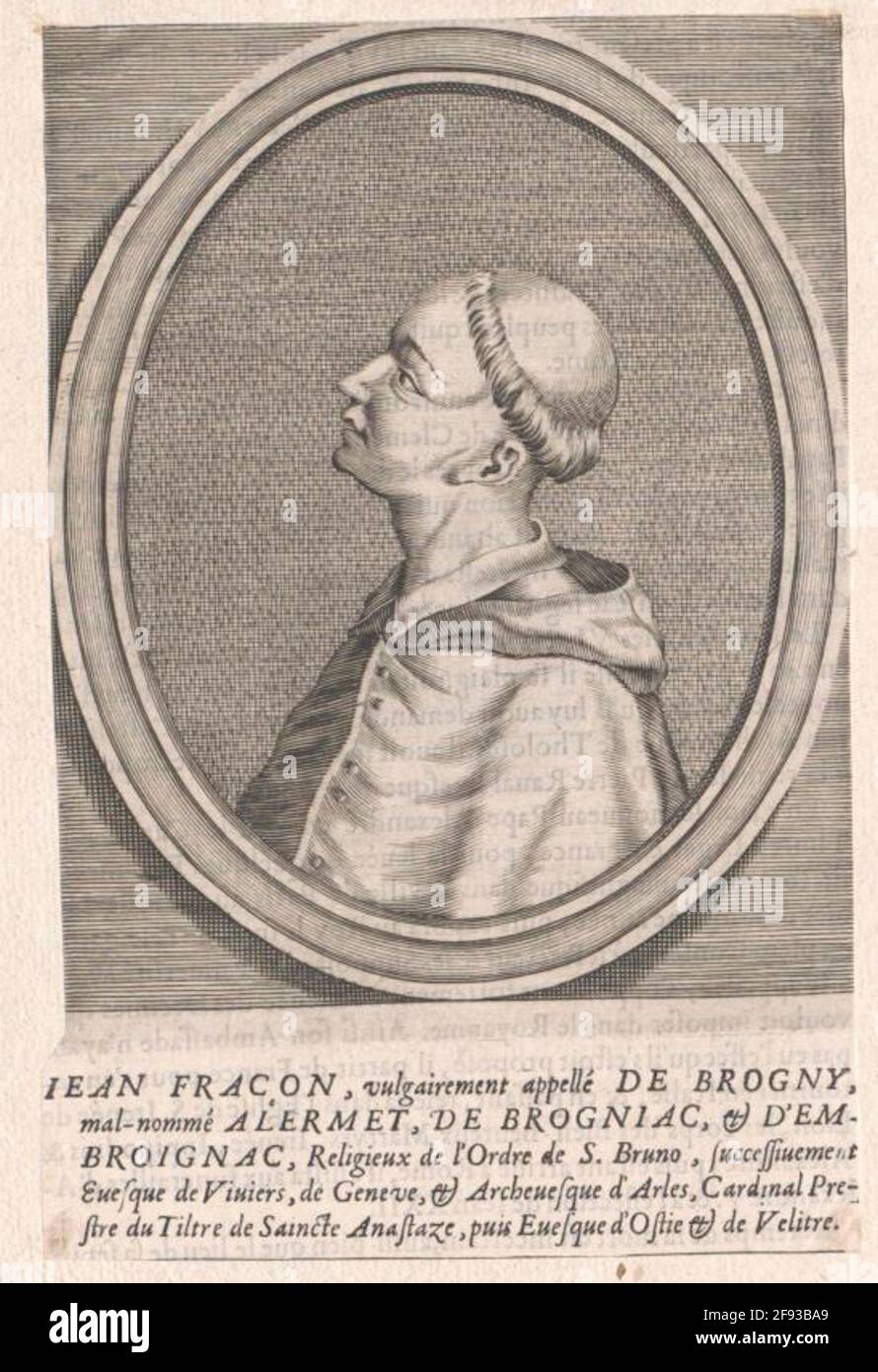 Brogny, Jean Allarmet Fraçon de Stock Photo Alamy