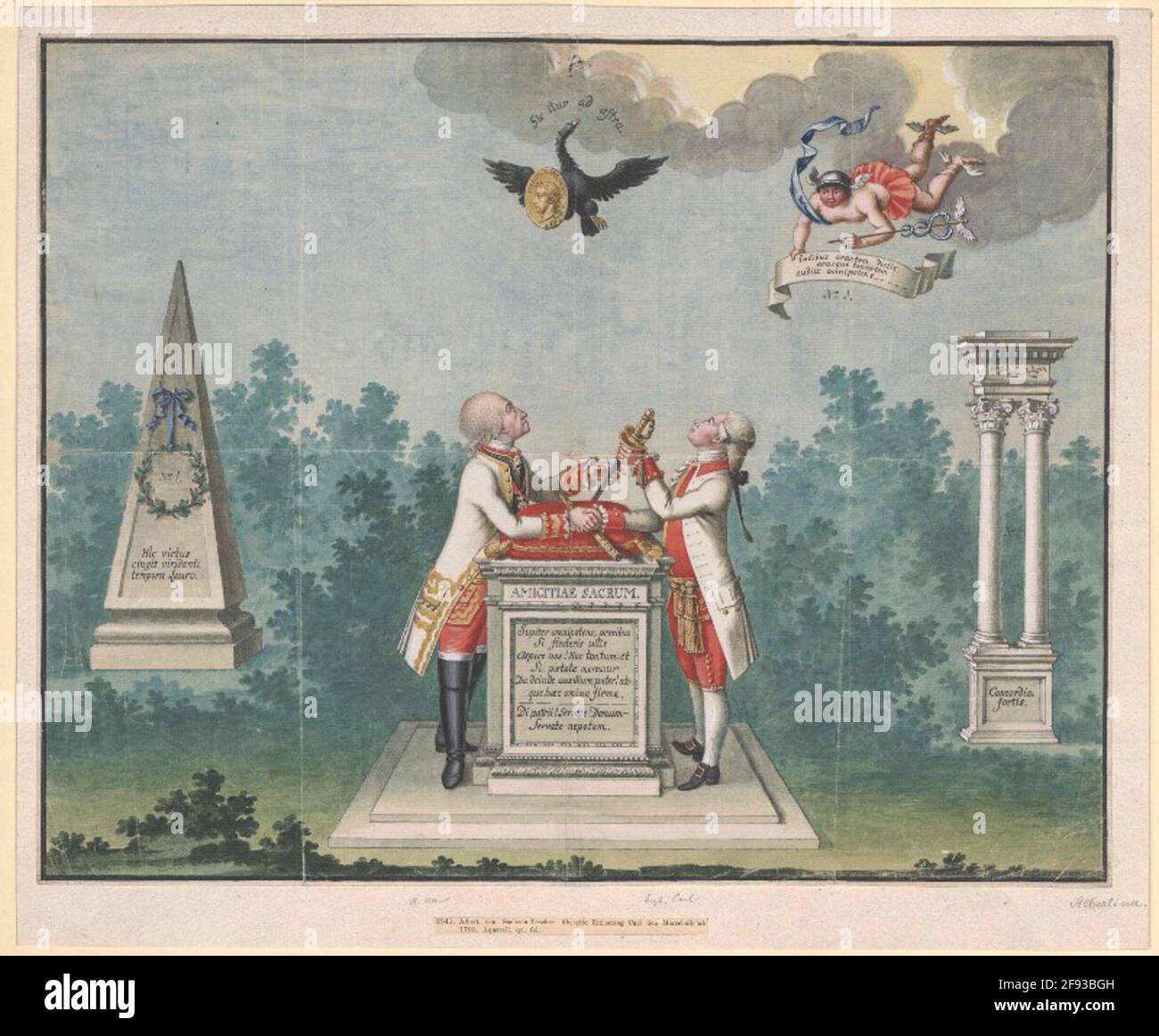 Albert, Duke of Saxony Teschen Stock Photo Alamy