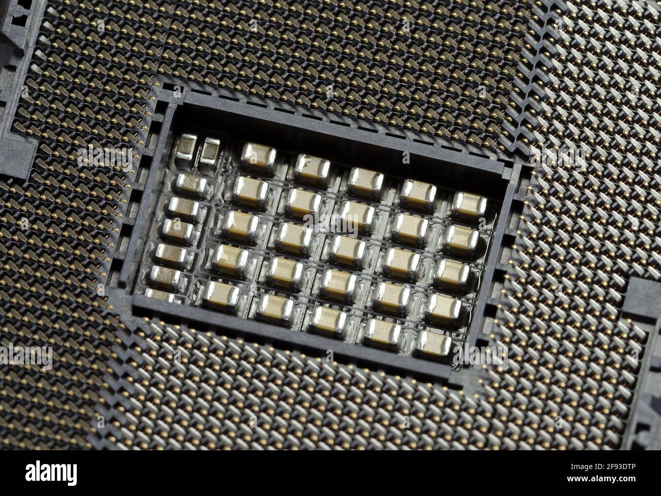 Motherboard socket chipset 1200 Central processor CPU, the main component  of a PC Desktop Computer. Central processing unit Micro Nano Tech, Technol  Stock Photo - Alamy
