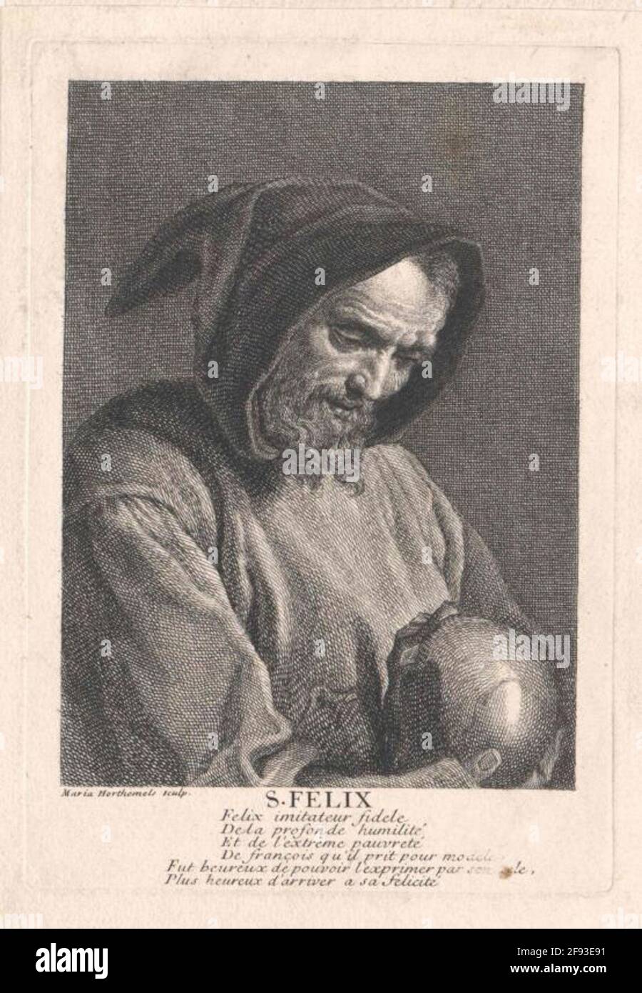 Felix of Cantalice, saint Stock Photo - Alamy