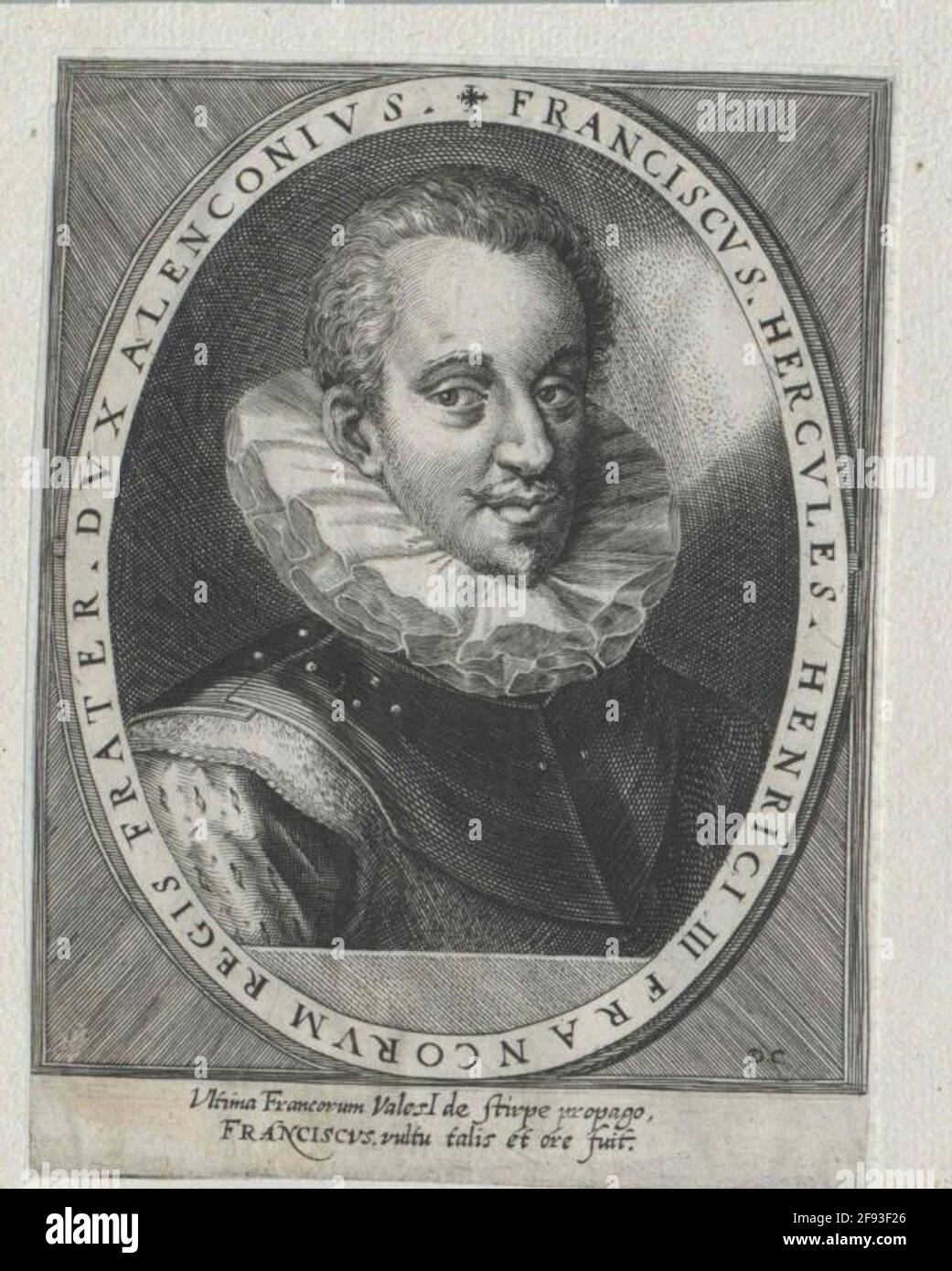 Franz von France, Duke of Alencon and Anjou Stock Photo Alamy