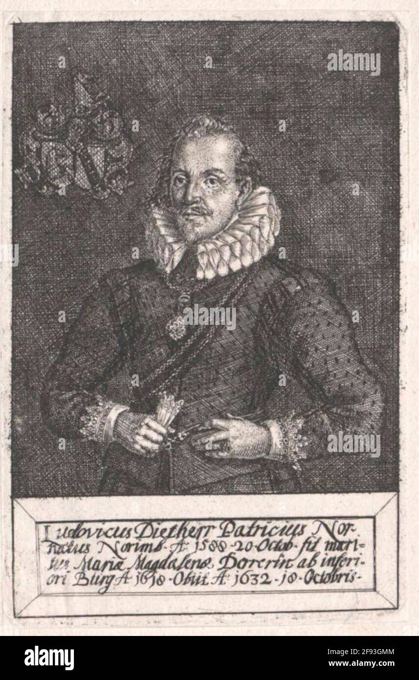 Dietherr From and to Anfen, Ludwig Stock Photo - Alamy