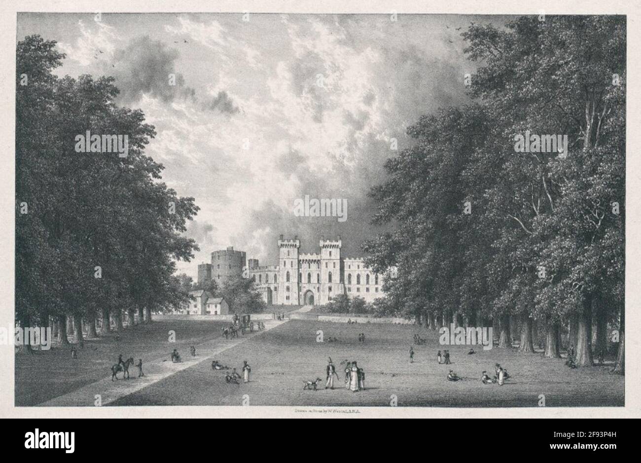 Windsor Castle. King the Fourth's Gate Stock Photo Alamy