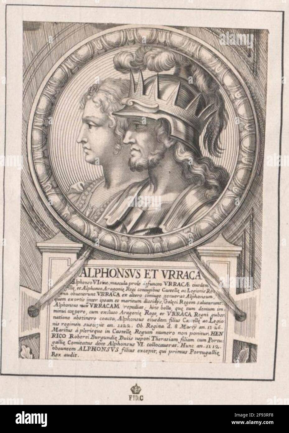 Urraca I, Queen of Castile and León Stock Photo Alamy