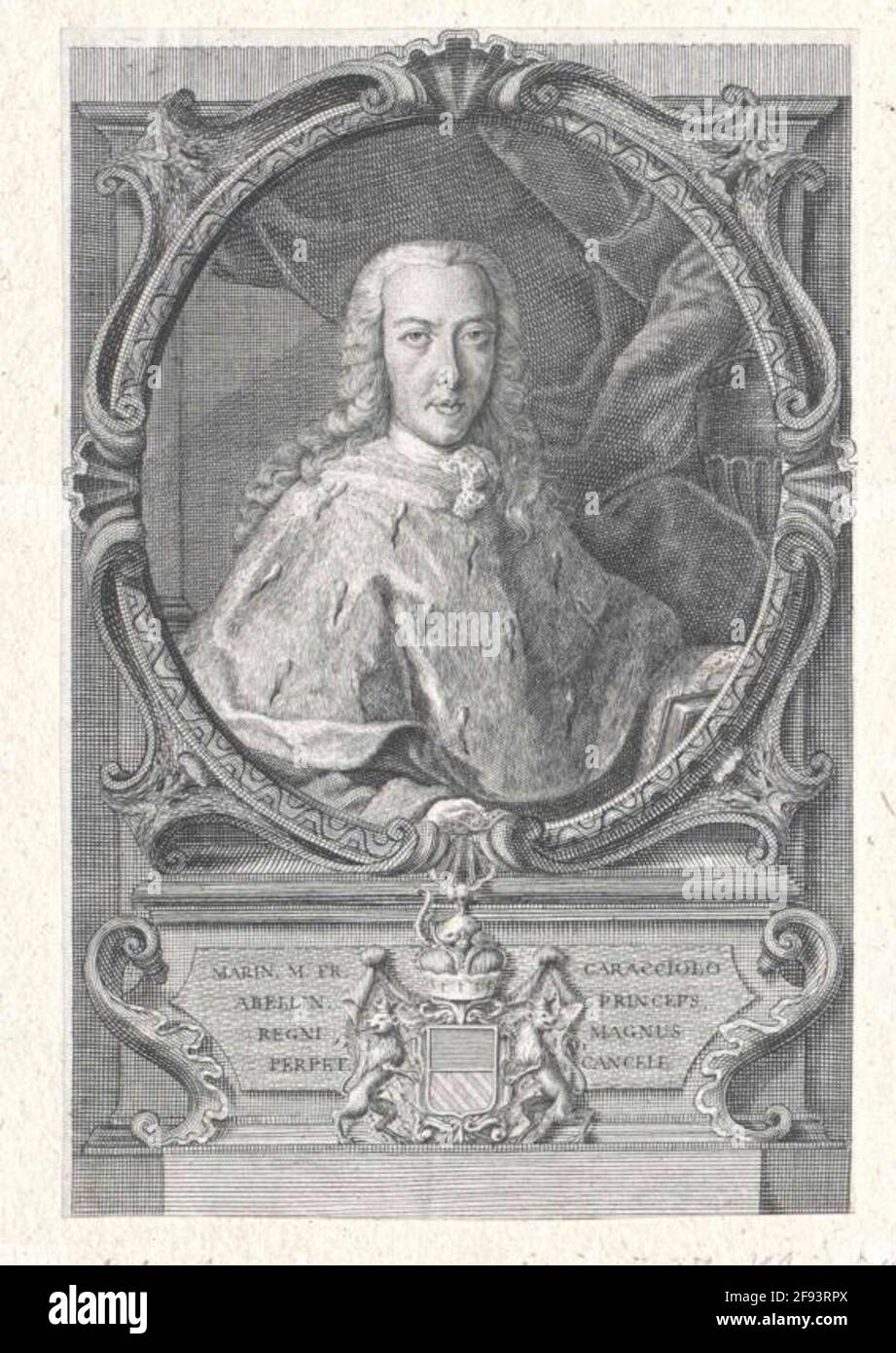 Caracciolo, Principe d'Avellino, Marino Maria Francesco Stock Photo Alamy
