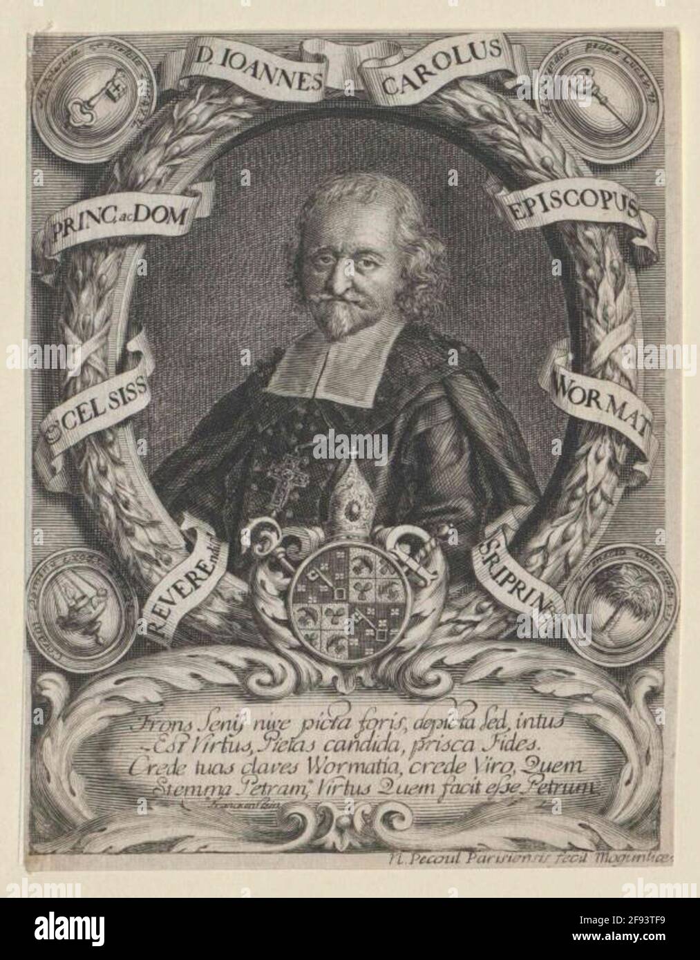 Franckenstein, Johann Karl von Stock Photo Alamy