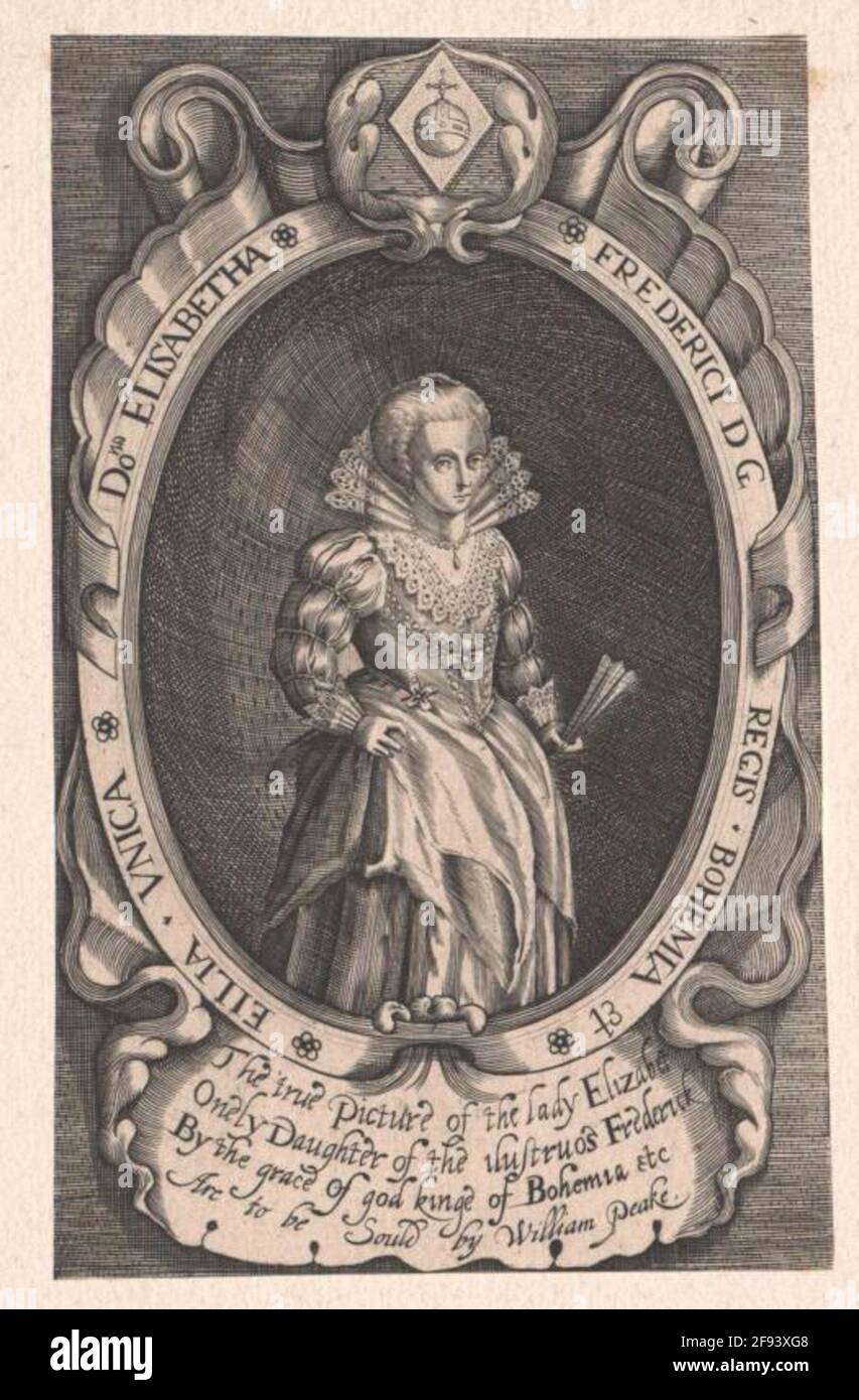 Elisabeth, Princess of the Palatinate Stock Photo Alamy