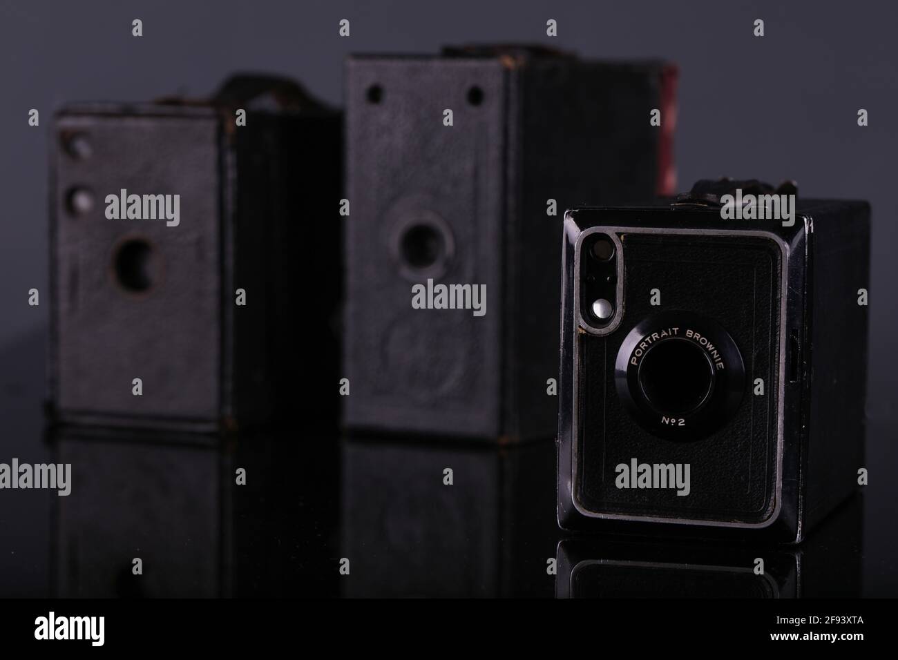 April 8, 2021 Gaziantep, Turkey. A camera from the 1920s. In the 1920s