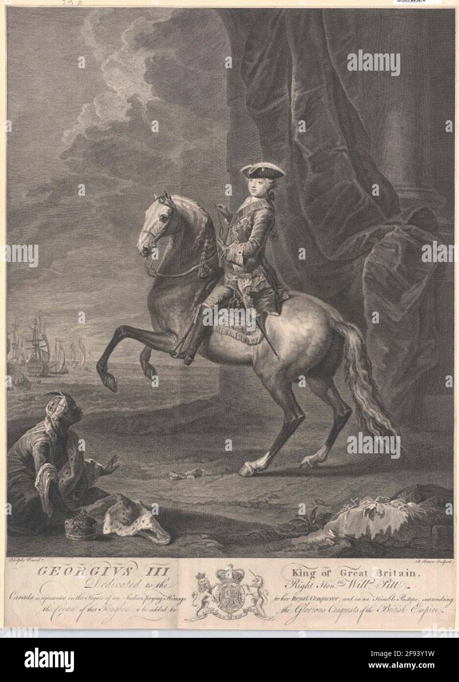 Georg III., King of England Stock Photo - Alamy