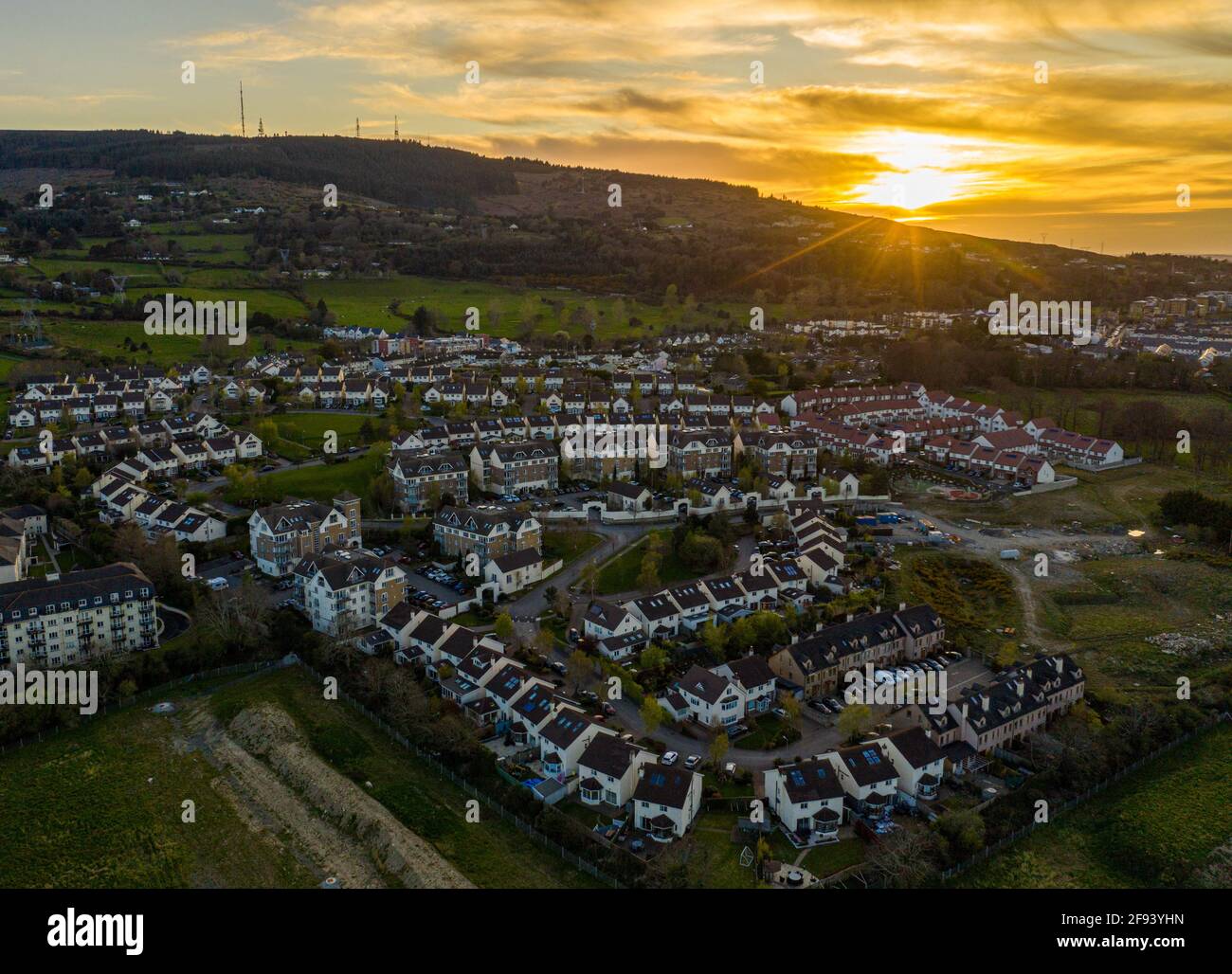 Stepaside, Dublin Stock Photo