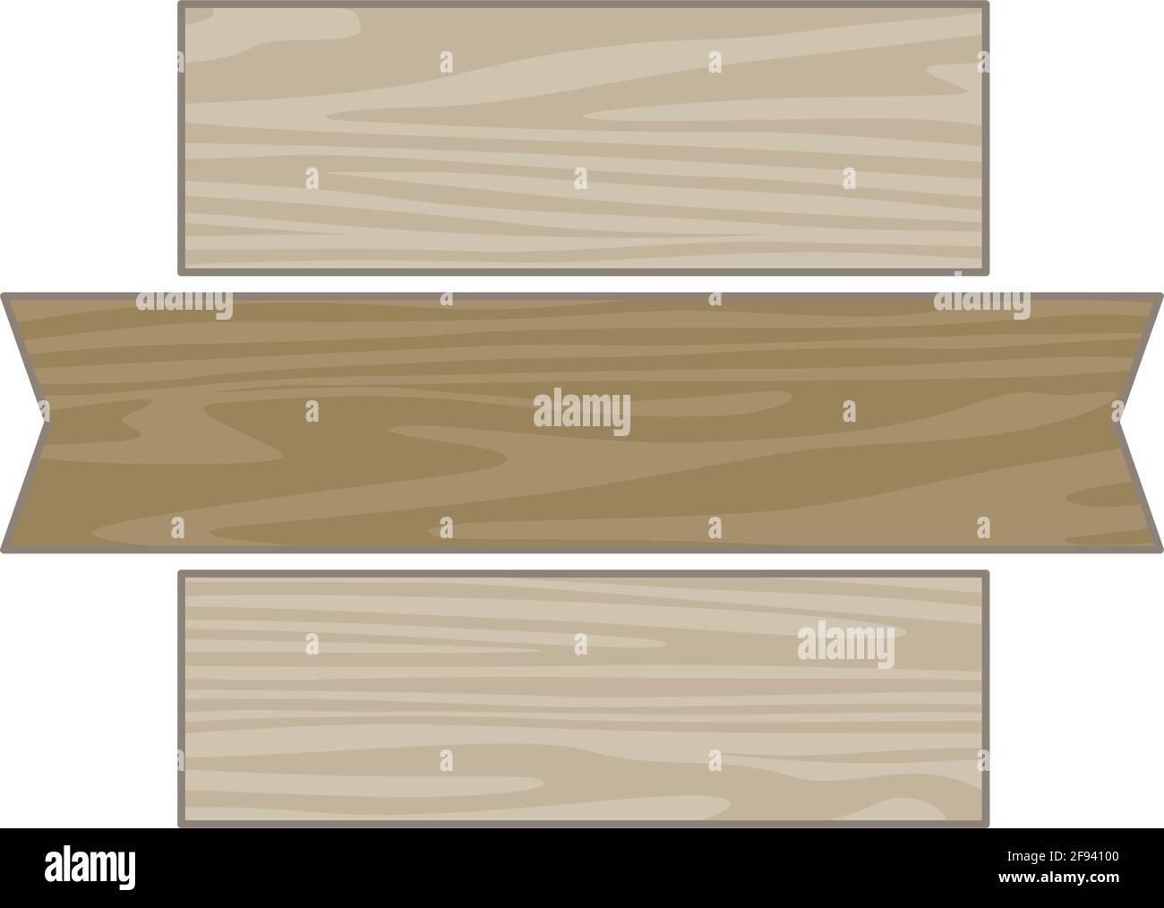 wooden sign, vector Stock Vector Image & Art - Alamy
