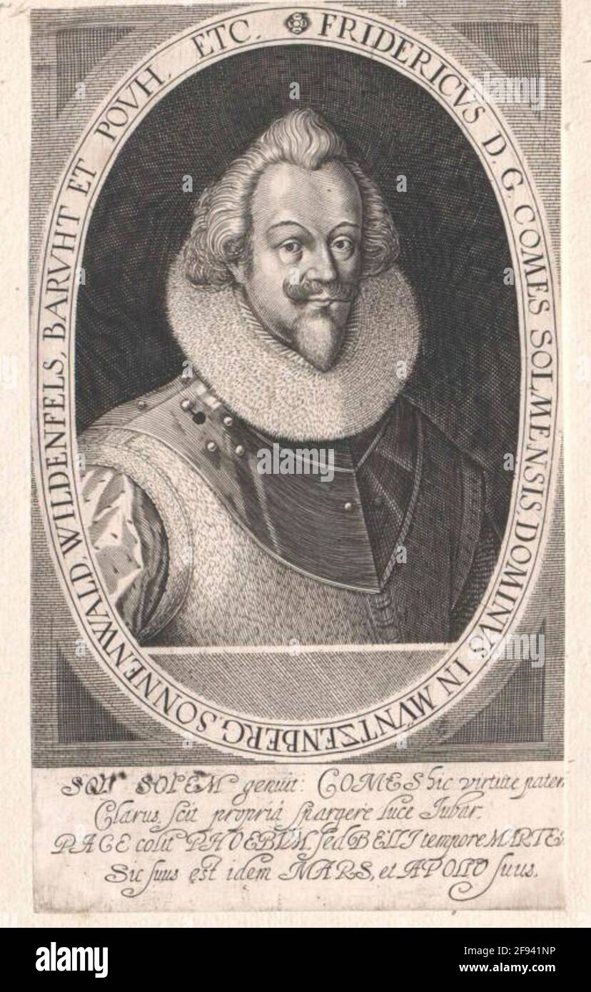 SolmsRödelheim, Friedrich Graf to unknown artists Stock Photo Alamy