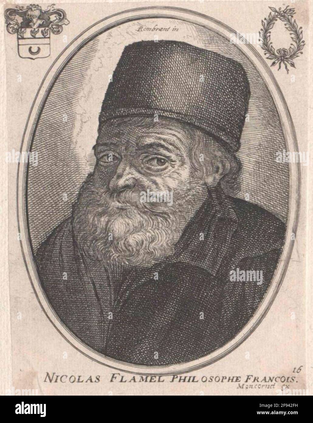 Flamel, Nicolas Stock Photo - Alamy