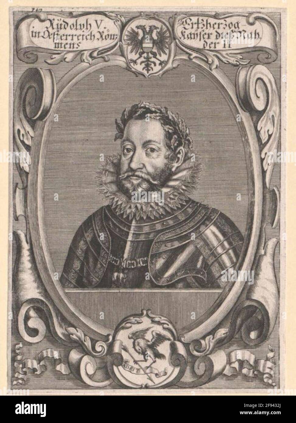 Rudolf II, RomanGerman Kaiser Stock Photo Alamy