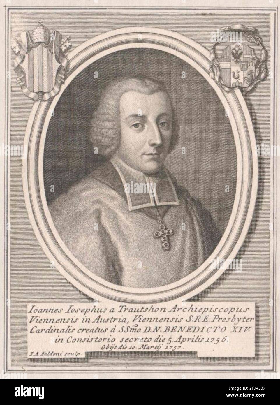 Trautson, Johann Josef Graf Stock Photo Alamy