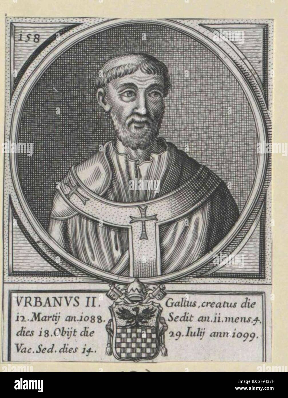 Urban II., papa Stock Photo Alamy