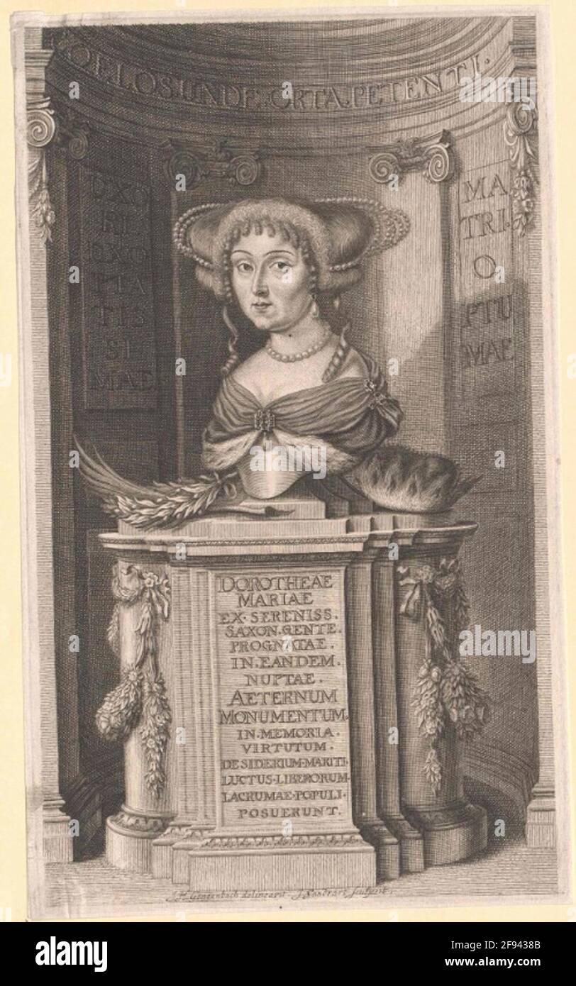 Dorothea Maria, Princess of SachsenWeimar Stock Photo Alamy