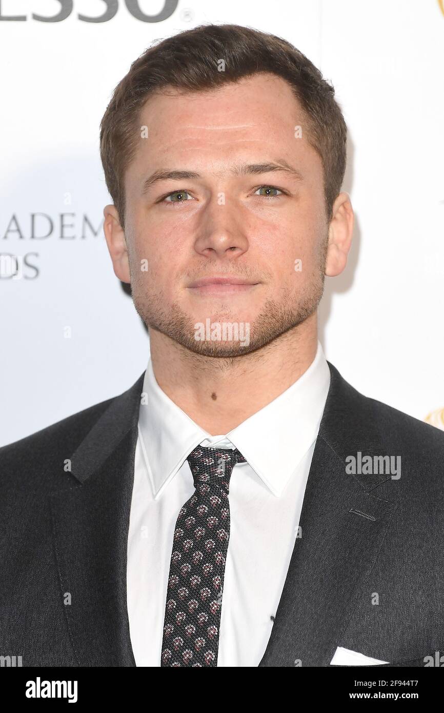 Taron Egerton attends the British Academy Film Awards Nominees Party at Kensington Palace in London. 17th February 2018 © Paul Treadway Stock Photo