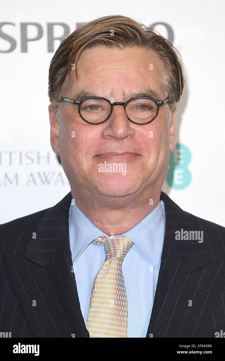 Aaron Sorkin attends the British Academy Film Awards Nominees Party at Kensington Palace in London. 17th February 2018 © Paul Treadway Stock Photo