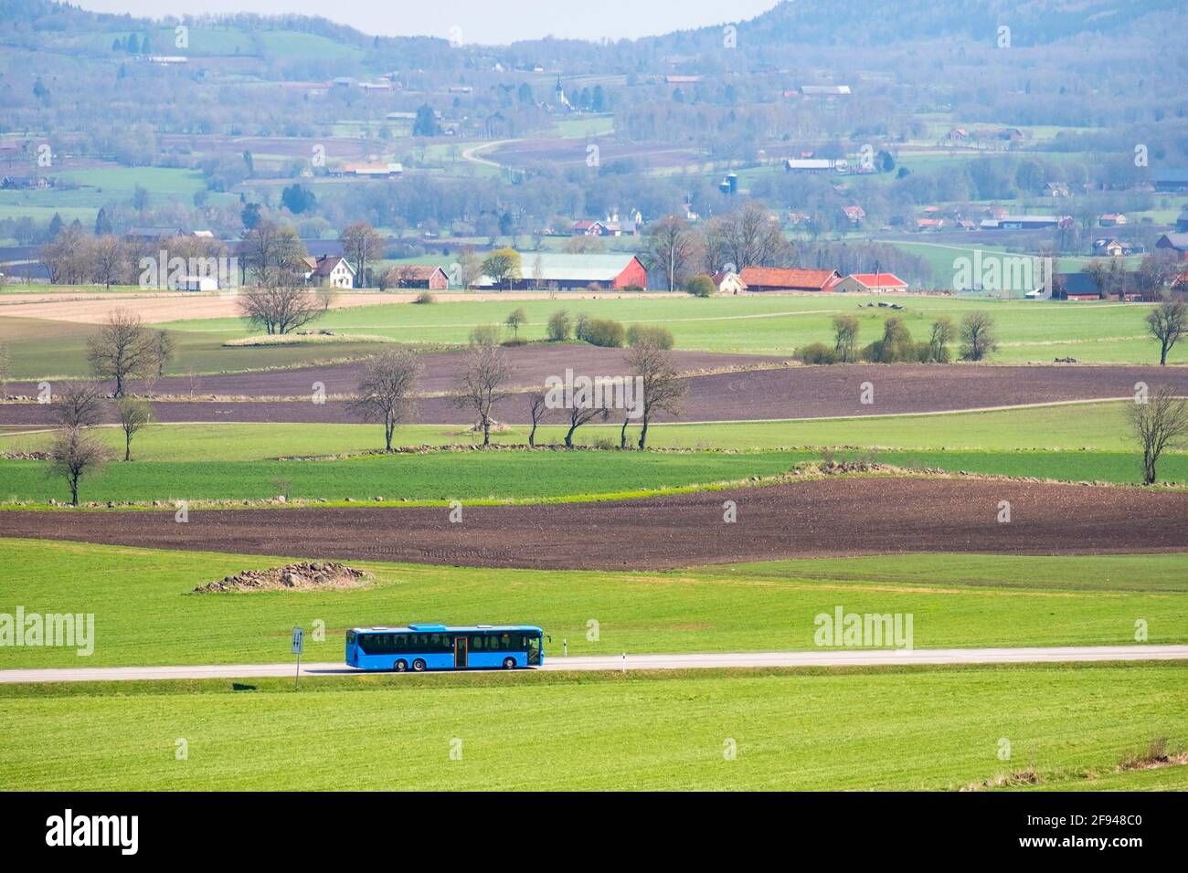 Bus On Rural Road High Resolution Stock Photography and Images - Alamy