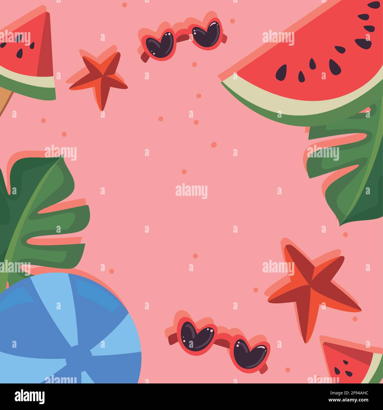 Summer and vacation icon set Stock Vector Image & Art - Alamy