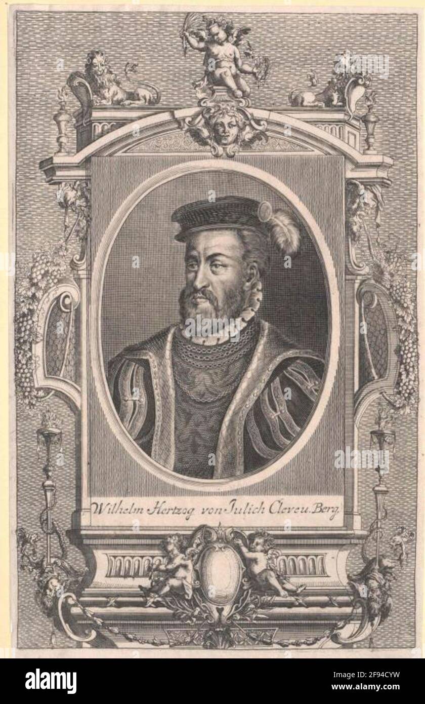 Wilhelm, Duke of JülichKleveBerg Stock Photo Alamy