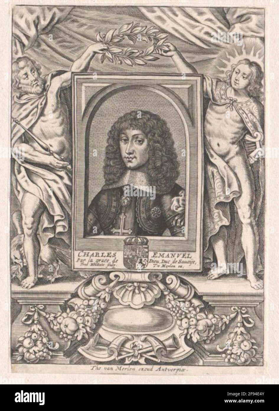 Karl Emanuel II, Duke of Savoyen Stock Photo Alamy